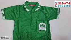 School Uniforms - Uniform T-Shirts - School Women Staff Uniform T-Shirts Manufacturers in Erode, Tamilnadu
