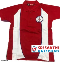 School Uniforms - Uniform T-Shirts - School Women Staff Uniform T-Shirts Wholesale Sales in Erode, Tamilnadu