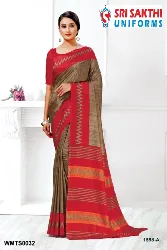 Womens Uniforms - Teachers Uniform Sarees - Lady Sarees Dealers in Erode, Tamilnadu