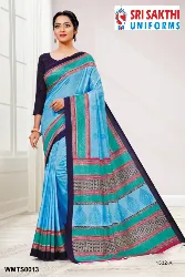 Womens Uniforms - Teachers Uniform Sarees - Lady Teacher Sarees Wholesale Dealers in Erode, Tamilnadu