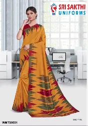 Womens Uniforms - Teachers Uniform Sarees - Teacher Sarees Sale in Erode, Tamilnadu
