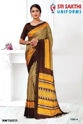 Womens Uniforms - Teachers Uniform Sarees - Woman Saree Wholesale in Erode, Tamilnadu