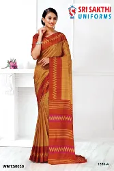 Womens Uniforms - Teachers Uniform Sarees - Woman Sarees Sales in Erode, Tamilnadu