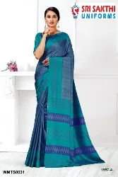 Womens Uniforms - Teachers Uniform Sarees - Woman Sarees Shops in Erode, Tamilnadu
