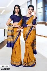 Womens Uniforms - Staff Uniform Sarees - Manufacturers in Erode, Tamilnadu
