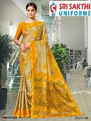 Womens Uniforms - Staff Uniform Sarees - Suppliers in Erode, Tamilnadu
