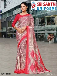 Womens Uniforms - Staff Uniform Sarees - Wholesale Dealers in Erode, Tamilnadu
