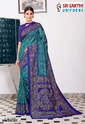 Womens Uniforms - Staff Uniform Sarees - Wholesale Distributors in Erode, Tamilnadu